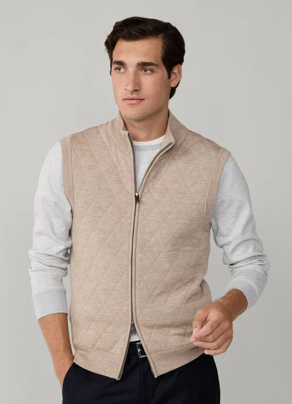 Beige wollen bodywarmer Hackett - HM700057/845