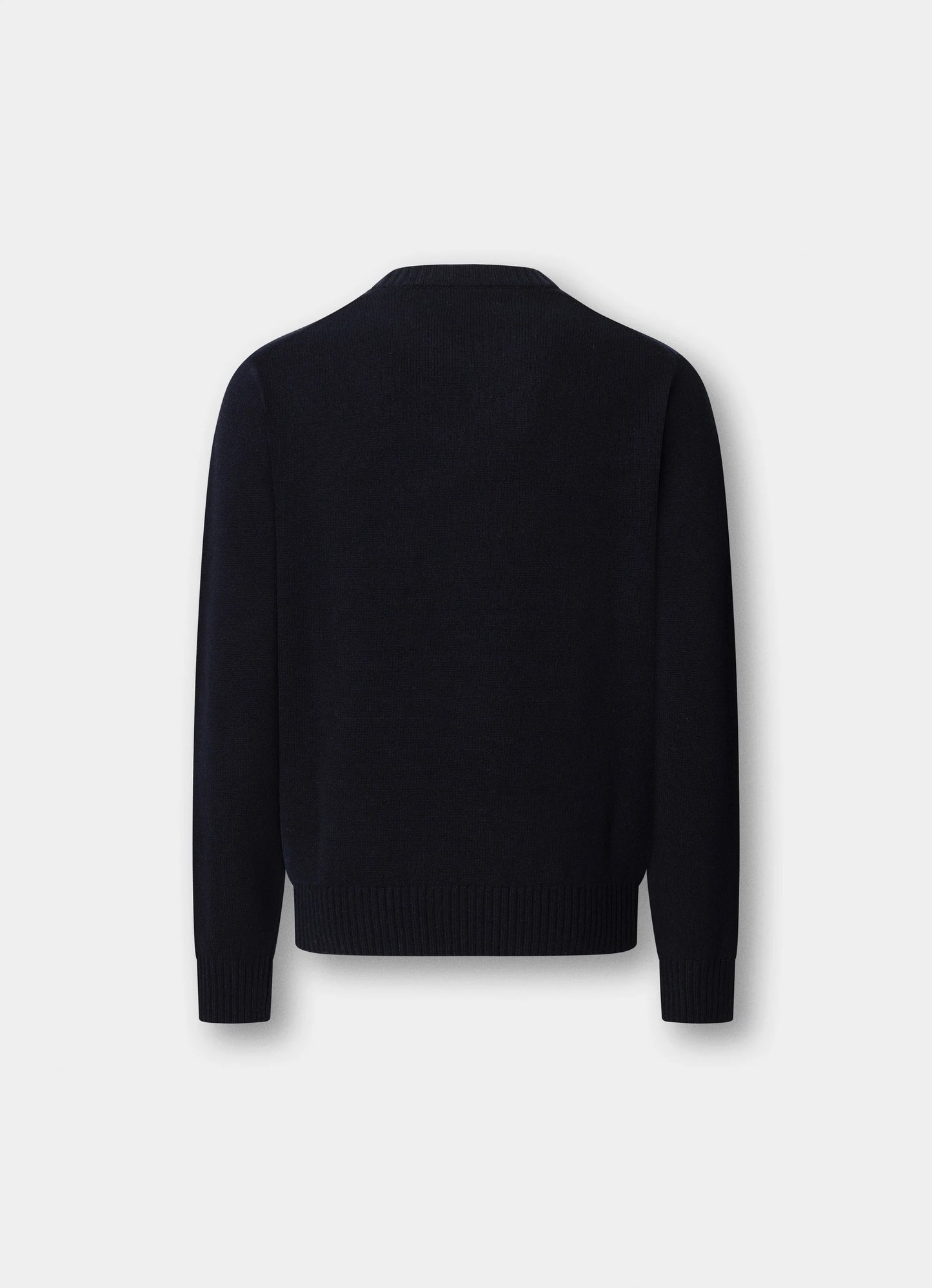 Navy argyle woolen crew neck pullover Hackett - HM700060/595