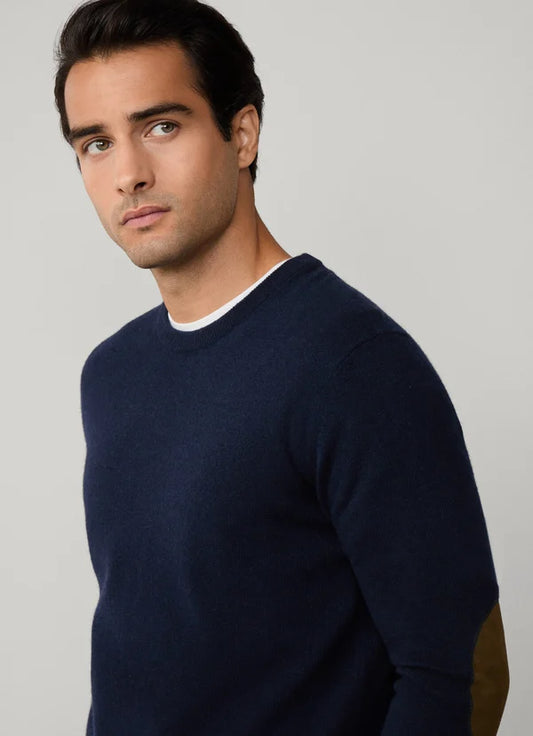 Navy crew neck pullover Hackett - HM700070/582