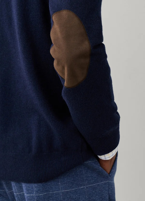 Dark beige crew neck pullover Hackett - HM7000242/816