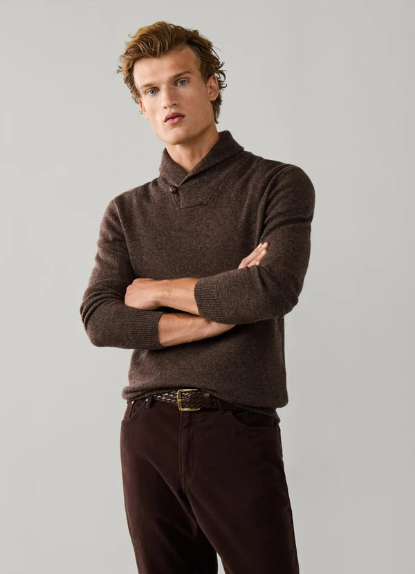 Taupe shawl pullover Hackett - HM7000246/863