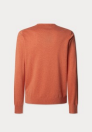 Coral cotton silk V-neck pullover Hackett - HM703313/179