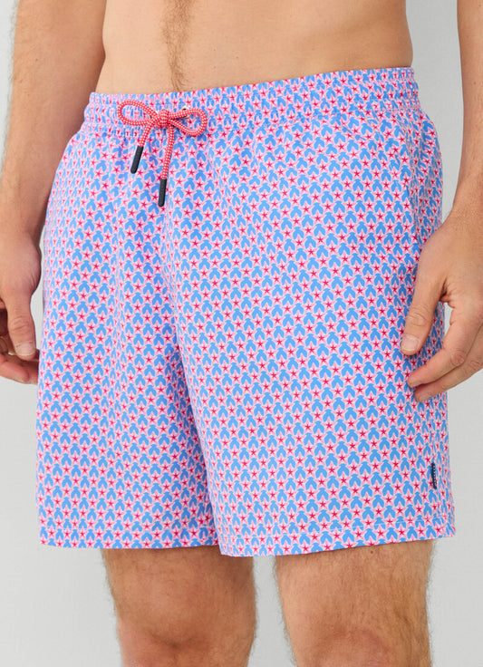 Pink swimshorts with print Hackett - HM10051/585