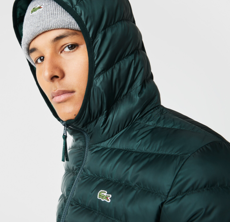 Green light padded outdoor jacket Lacoste - BH0539/YZP