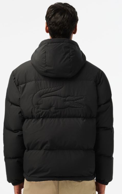  Zwarte parka Lacoste - BH3522/031 