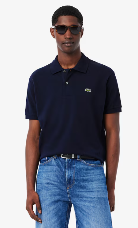Groene katoenen polo van Lacoste - L1212-51/132