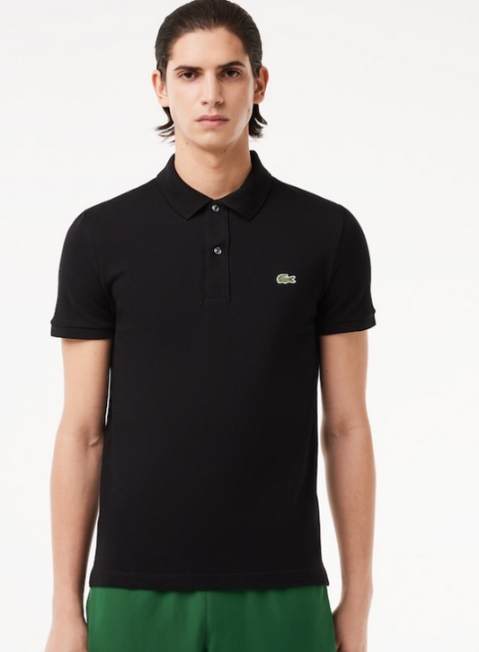 Black cotton classic fit polo Lacoste - L1212/031