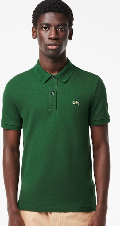 Dark green cotton classic fit polo Lacoste - L1212/132