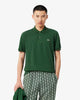 Donkergroene katoenen regular fit polo Lacoste - L1212-61/132