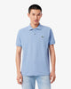 Blauwe katoenen regular fit polo Lacoste - L1212-61/AEY
