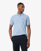 Lichtblauwe katoenen regular fit polo Lacoste - L1212-61/HBP