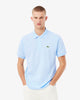 Aqua katoenen regular fit polo Lacoste - L1212-61/T01