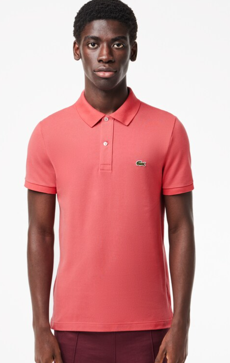 Coral cotton classic fit polo Lacoste - L1212/ZV9