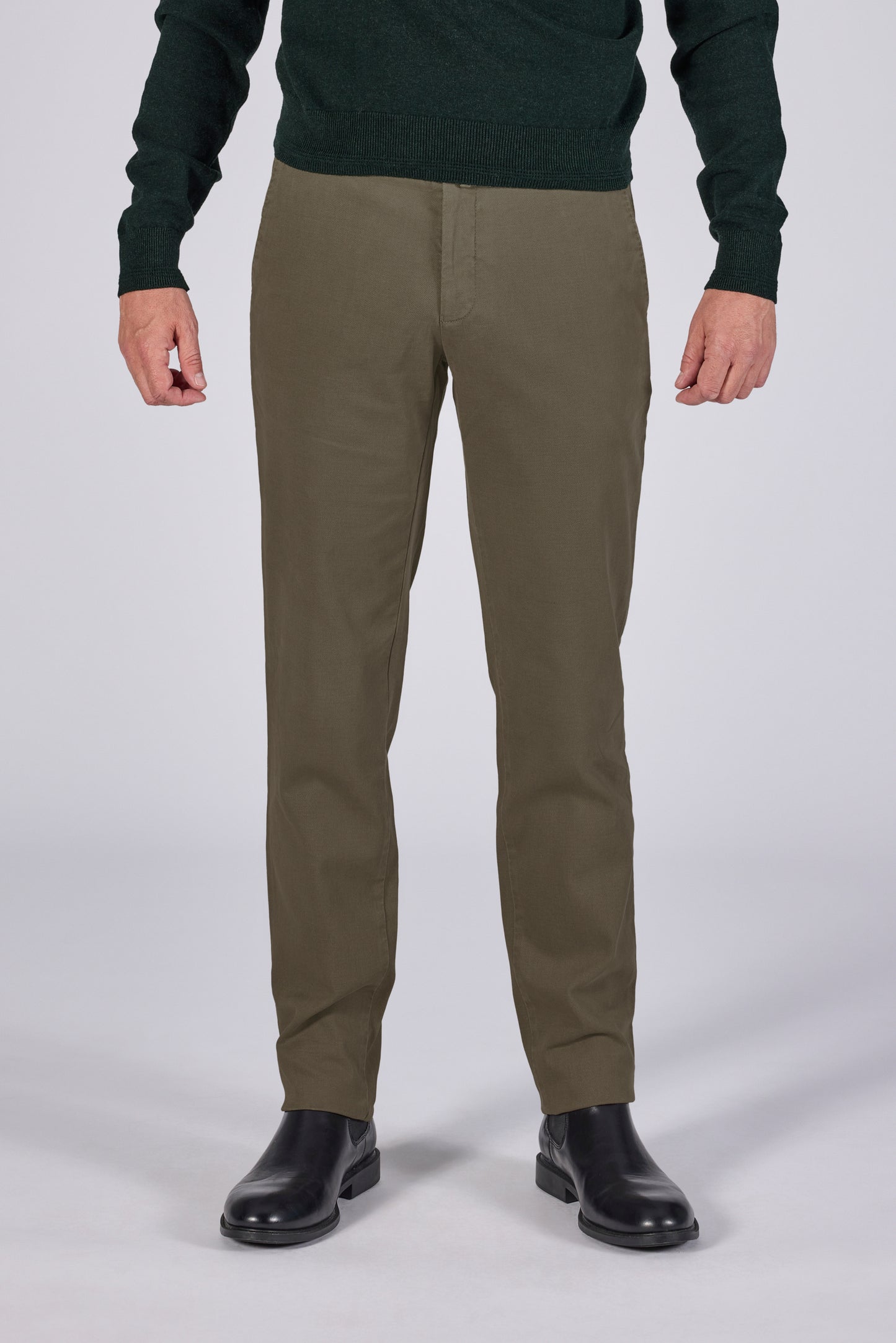 Cognac regular fit trousers Zilton - Magnus-A 24/460