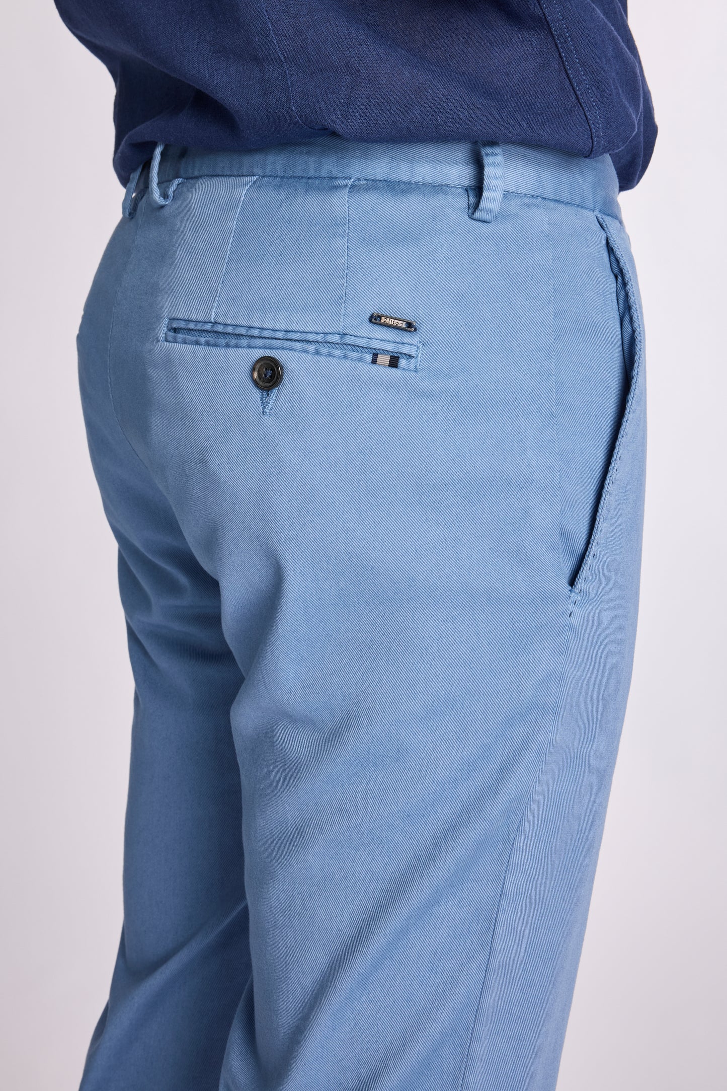 Groene katoenen regular fit broek Zilton - Magnus-A 32/580