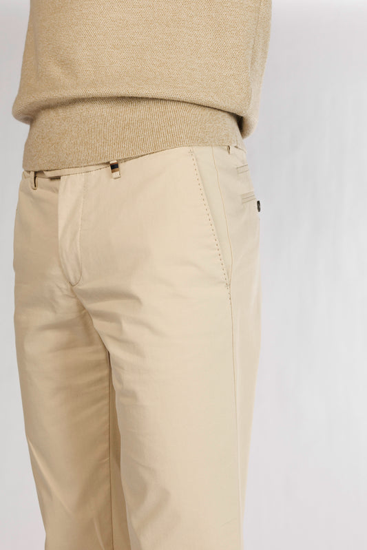 Sand regular fit trousers Zilton - Magnus-A 60/410