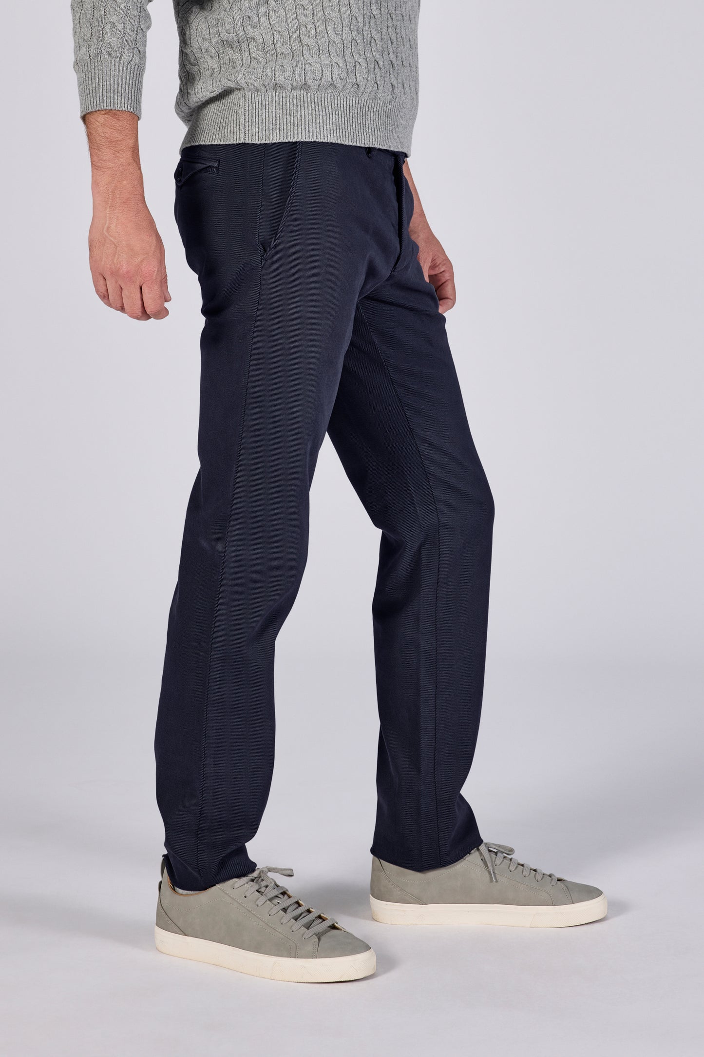 Burgundy cotton regular fit trousers Zilton - Magnus-P 27/683