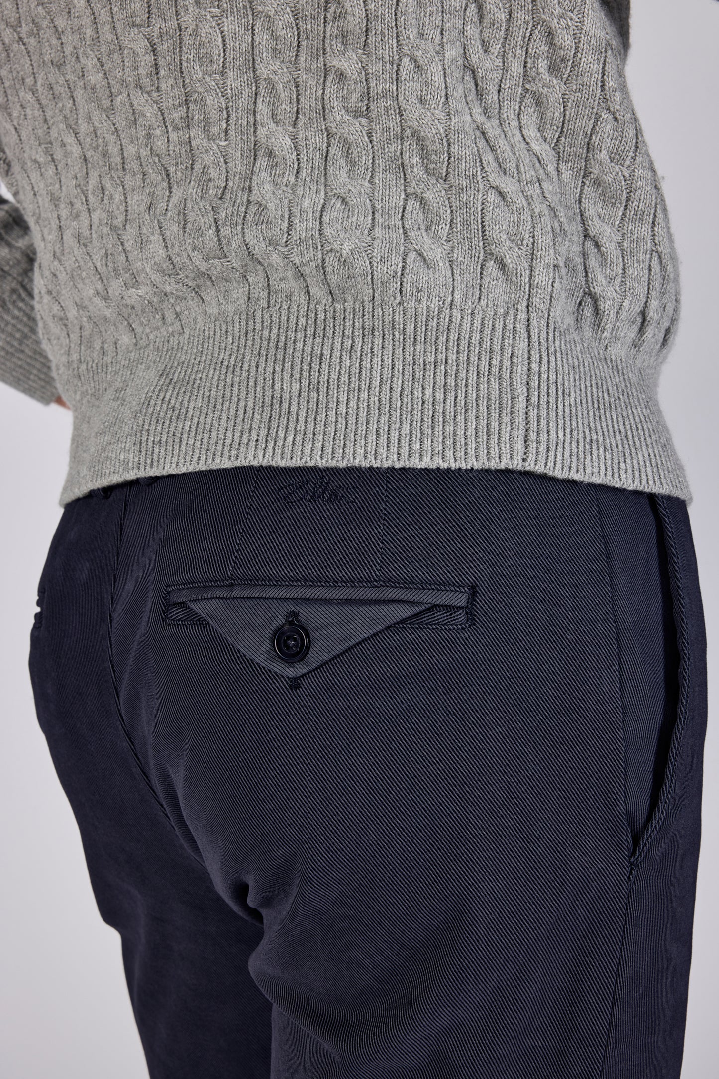 Burgundy cotton regular fit trousers Zilton - Magnus-P 27/683