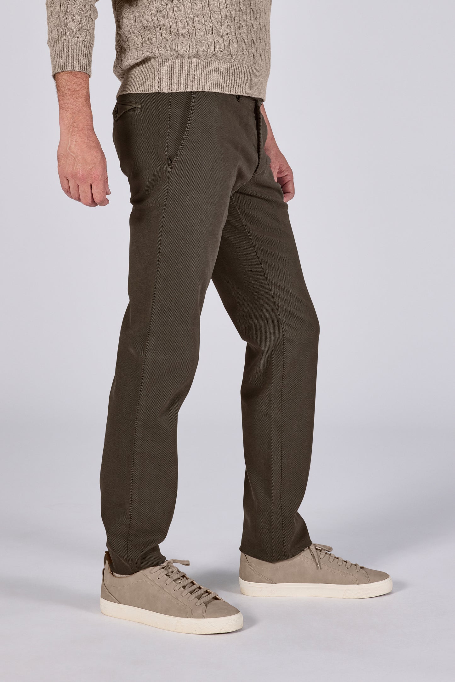 Burgundy cotton regular fit trousers Zilton - Magnus-P 27/683