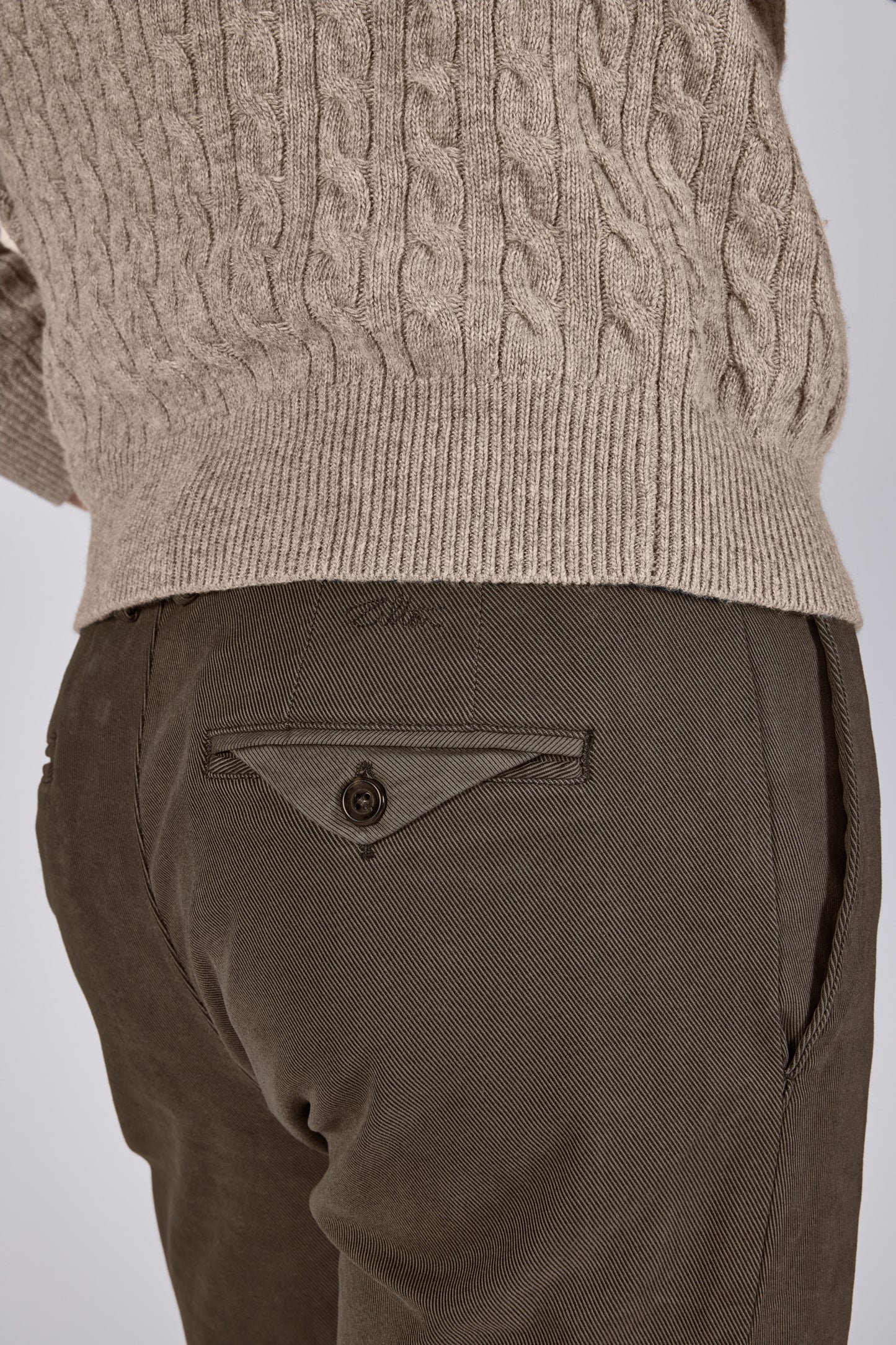 Burgundy cotton regular fit trousers Zilton - Magnus-P 27/683