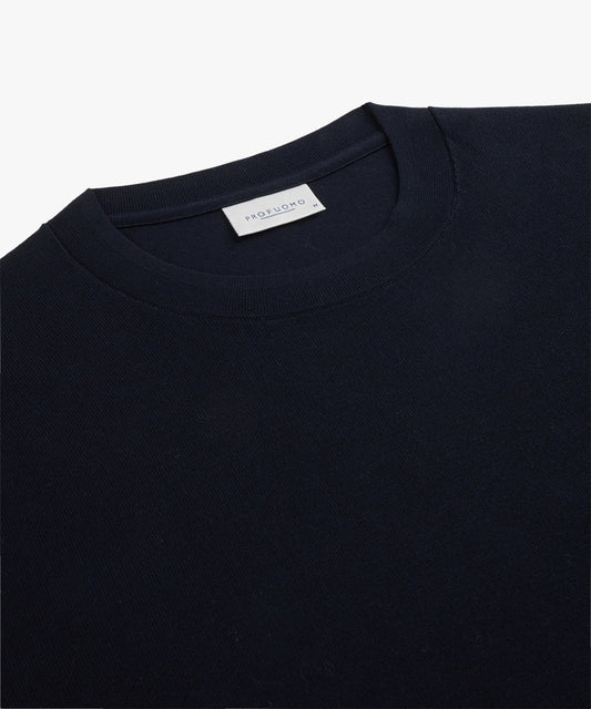 Navy crew neck pullover Profuomo - PP2J00008A-C