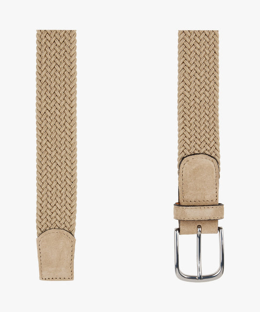 Beige elastic belt Profuomo - PP2R00007A-C