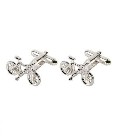 Silver bicycle cufflinks Profuomo - PP3MAF413A