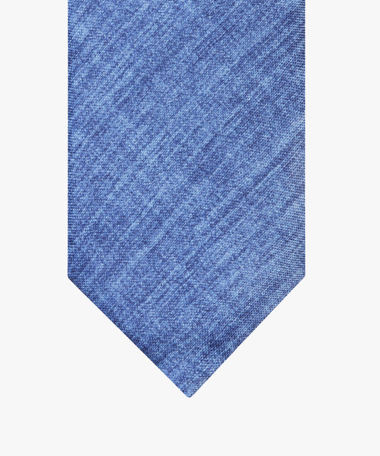 Blue silk tie Profuomo - PPVA10029A