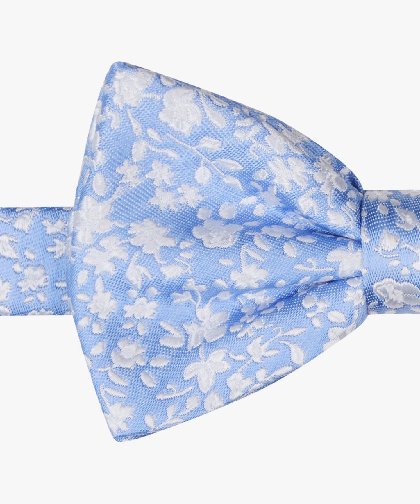 Blue silk bowtie with flowers Profuomo - PPVV10048A