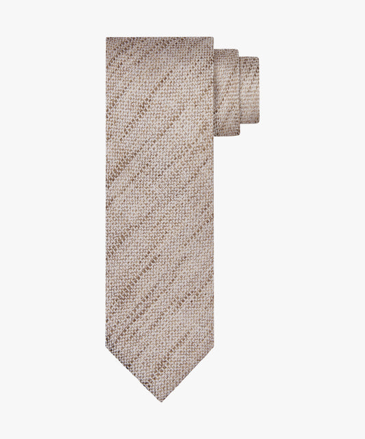 Beige structured silk bowtie Profuomo - PPWA30013B