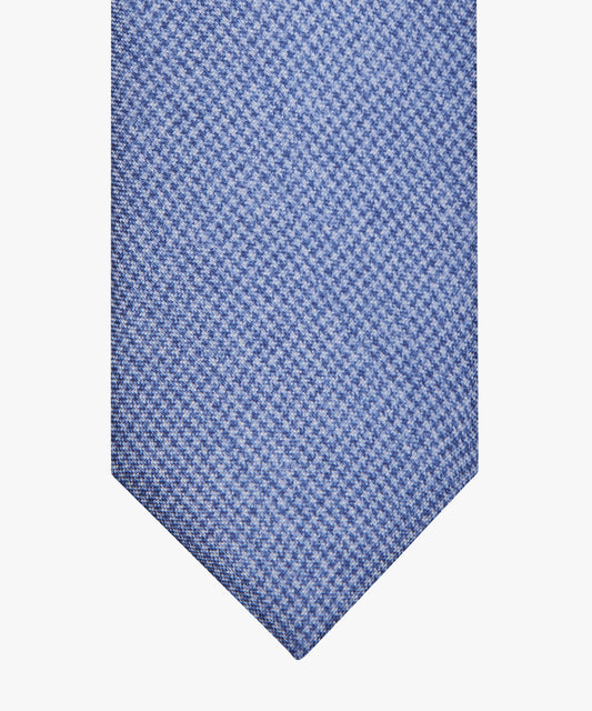 Light blue silk tie with print Profuomo - PPWA30020B-E