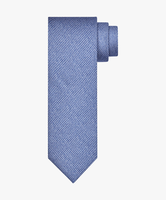 Light blue silk tie with print Profuomo - PPWA30020B-E