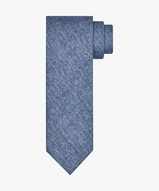 Blauwe zijden stropdas Profuomo -PPWA30028A