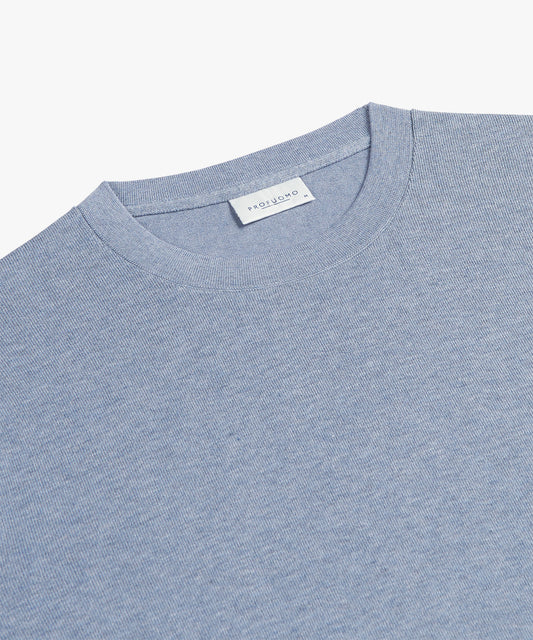 Blue crew neck pullover Profuomo- PPWJ10001D