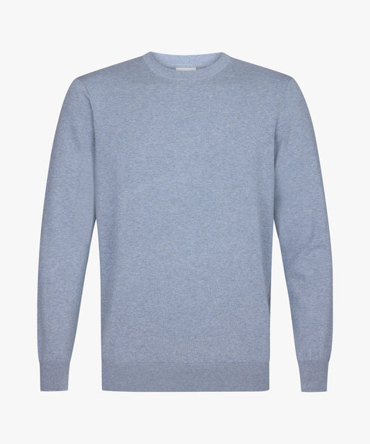 Blue crew neck pullover Profuomo- PPWJ10001D