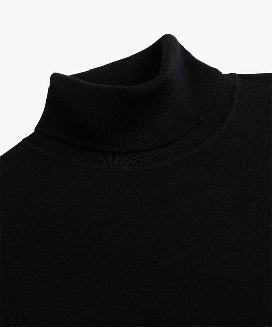 Black woolen turtle neck pullover Profuomo - PPWJ30005C-F-G-H