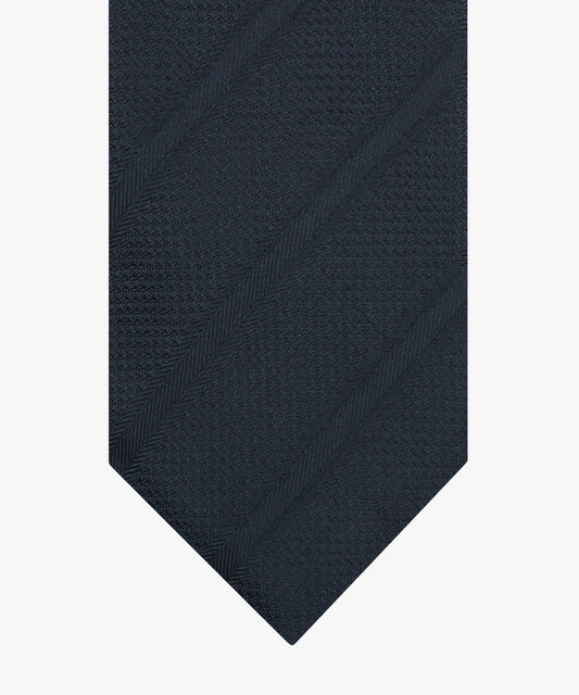 Navy zijden stropdas Profuomo - PPXA30016A