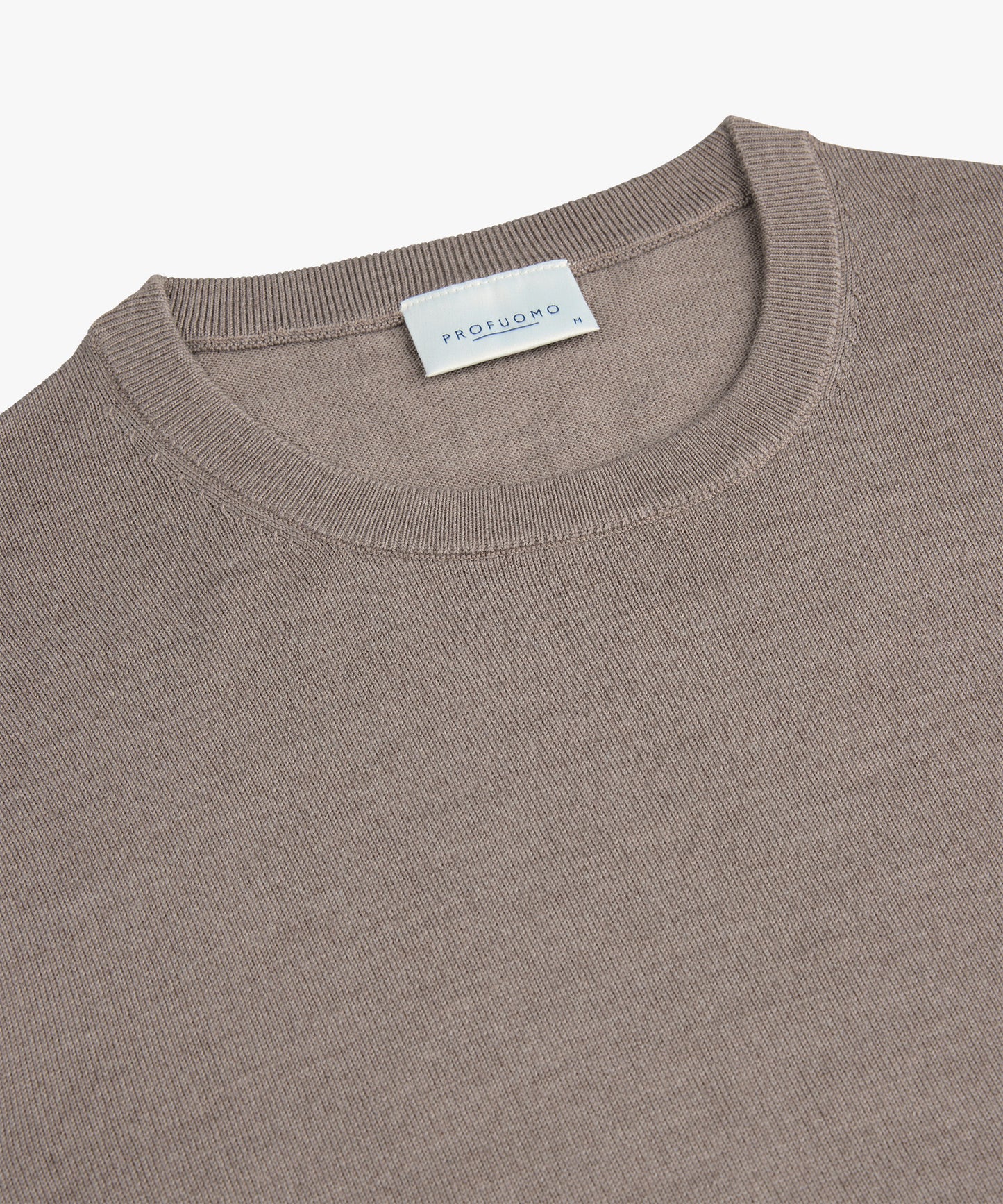 Aubergine woolen crew neck pullover Profuomo - PPXJ30024F