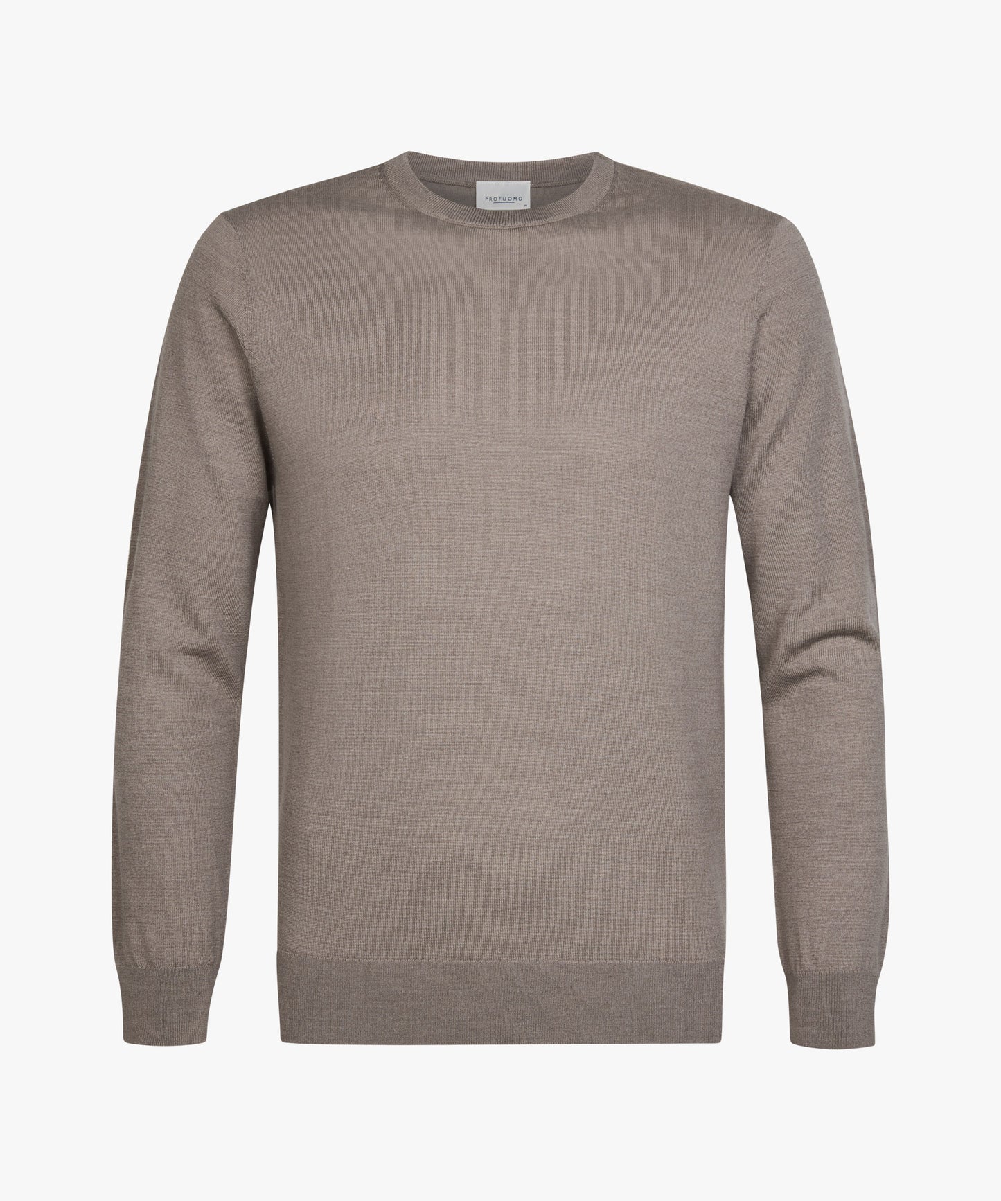 Aubergine woolen crew neck pullover Profuomo - PPXJ30024F