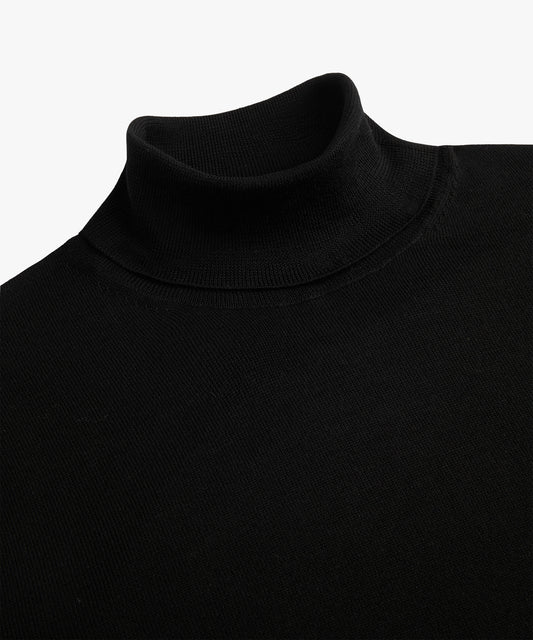 Black wollen turtle neck pullover Profuomo - PPXJ30027A-B-D-E-F-G