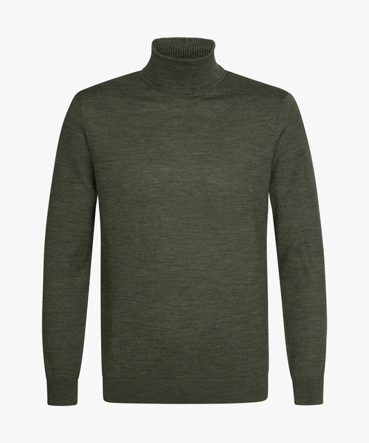 Green wollen turtle neck pullover Profuomo - PPXJ30027A-B-D-E-F-G