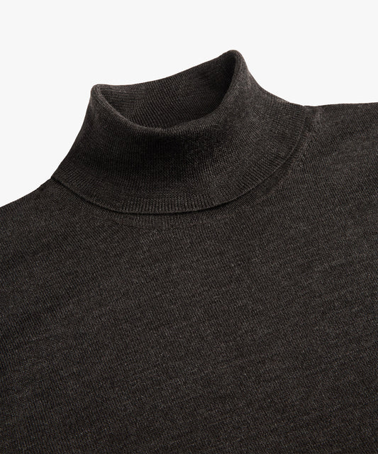 Dark brown wollen turtle neck pullover Profuomo - PPXJ30027A-B-D-E-F-G