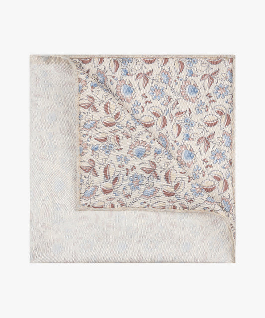 Offwhite silk pocket square Profuomo - PPXN10001A-B-C-D-E