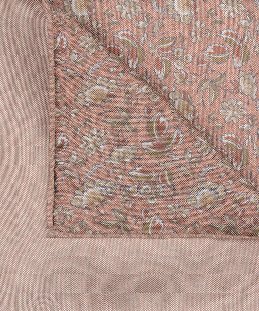 Pink silk pocket square Profuomo - PPXN10001A-B-C-D-E