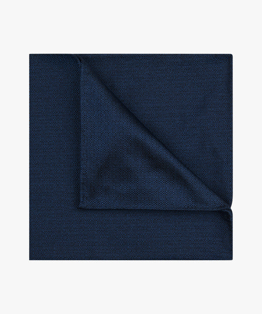 Navy silk pocket square Profuomo - PPXN30013A