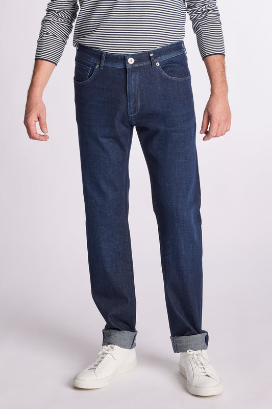 Donker indigo regular fit jeans Zilton - Rodger 08/942
