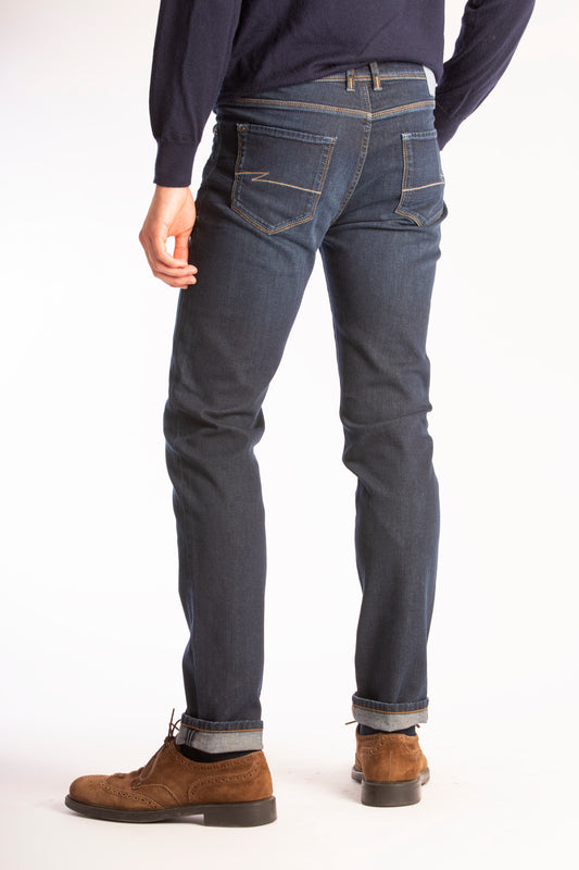 Dark indigo regular fit jeans Zilton - Rodger 08/942