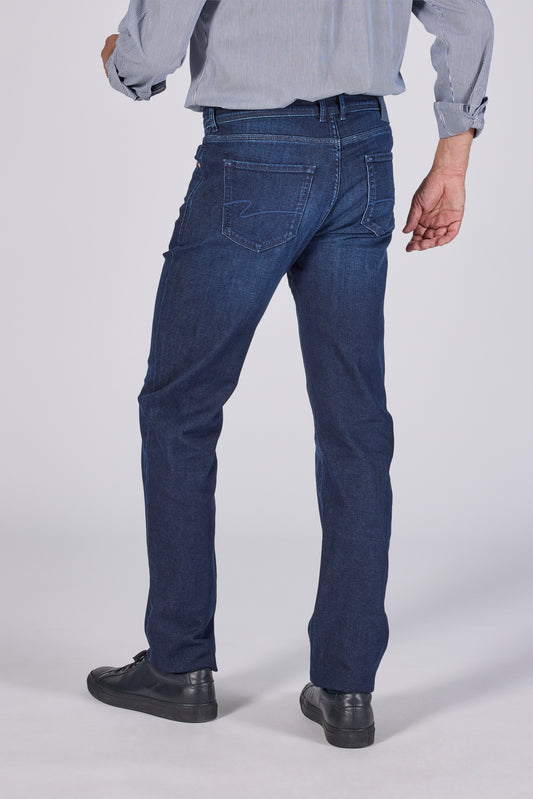 Donkerindigo regular fit jeans Zilton - Rodger 08/932