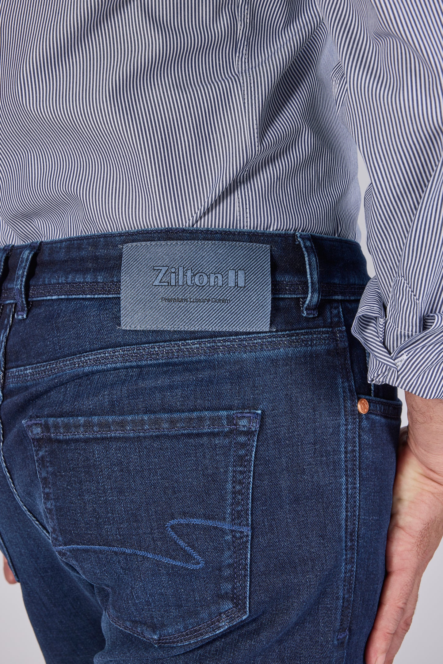 Dark indigo regular fit jeans Zilton - Rodger 08/932