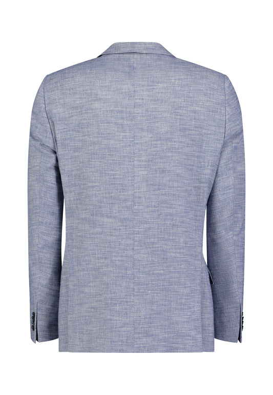 Blue cotton linnen slim fit suit Roy Robson - 02118/A450